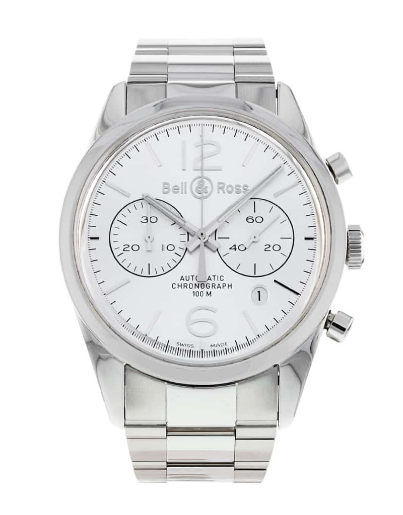 Bell and Ross Vintage 126 BRG126-WH-ST/SST Bell and Ross Vintage 126 BRG126-WH-ST/SST